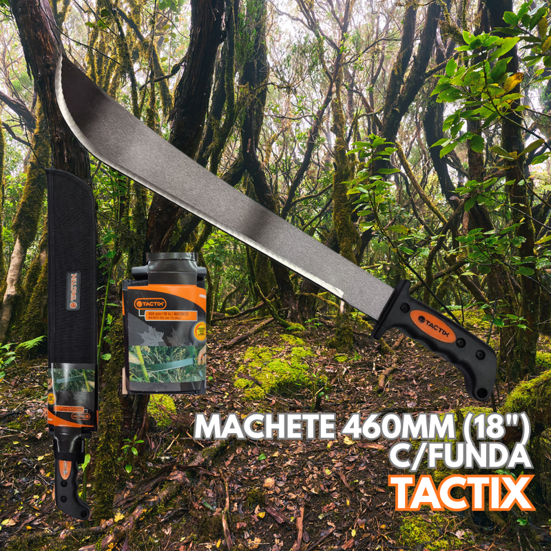 MACHETE 460MM (18") TACTIX C/FUNDA