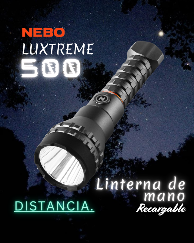 LINTERNA NEBO LUXTREME MANO