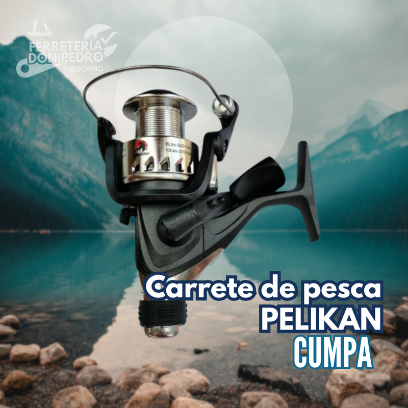 Carrete de pesca Pelikan Cumpa CPR-500