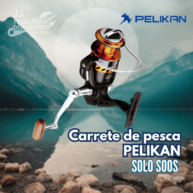 Carrete de pesca Pelikan SOLO SOOS-600