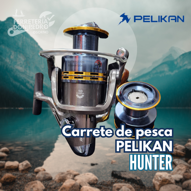 Carrete de pesca Pelikan HUNTER HK-600