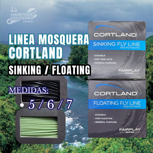 Línea Mosquera Cortland Sinking WF5S