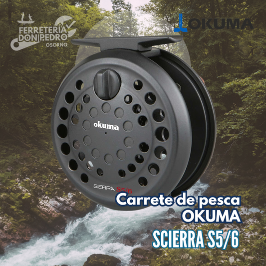 Carrete mosquero Okuma Sierra S5/6
