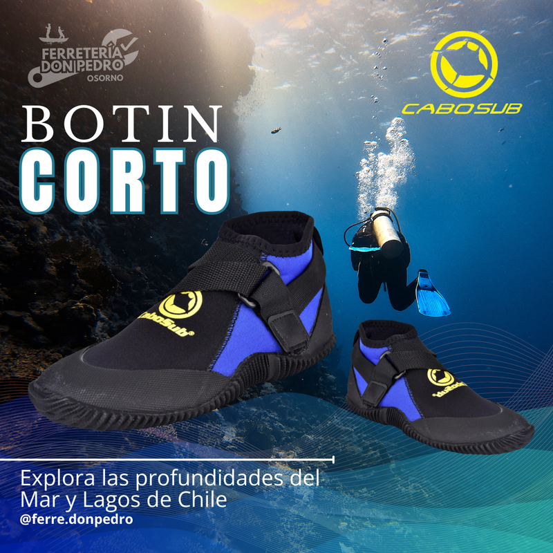 Botínes Buceo Corto 3mm