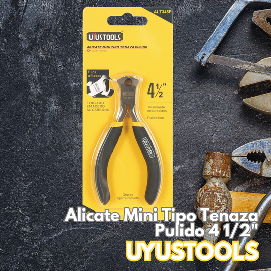 Alicate Mini Tipo Tenaza Pulido 4 1/2"