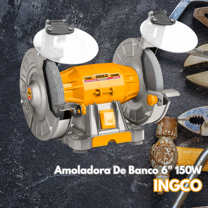 Amoladora De Banco 6" 150W