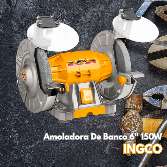 Amoladora De Banco 6" 150W