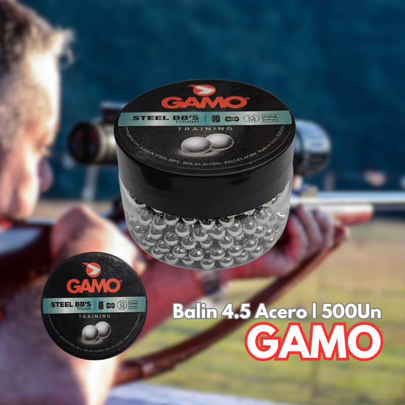 BALIN ACERO 4.5mm 500Un - GAMO