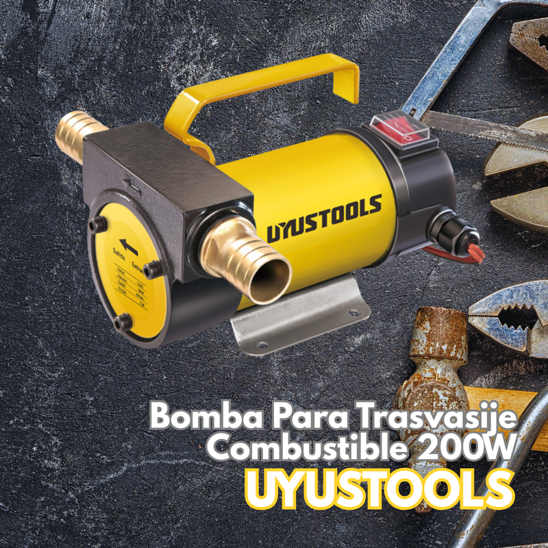 Bomba Para Trasvasije Combustible 200W