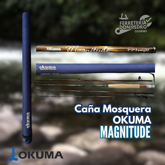 Caña Mosquera Okuma Magnitude 2.75 / 5 / 4CUERPOS