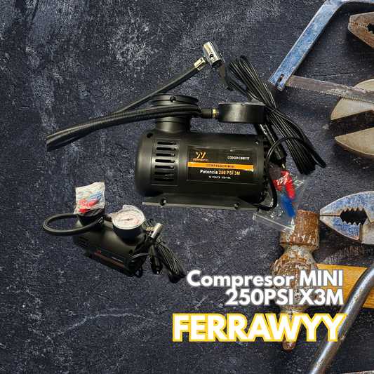 Mini Compresor 250PSI