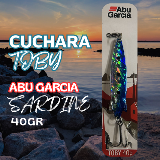 Cuchara Toby Abu Garcia 40G LF Sardine