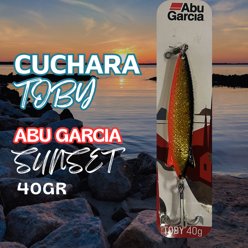 Cuchara Toby Abu Garcia 40G Sunset