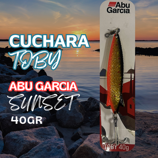 Cuchara Toby Abu Garcia 40G Sunset