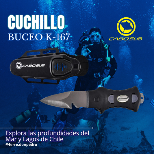 Cuchillo Buceo K-167