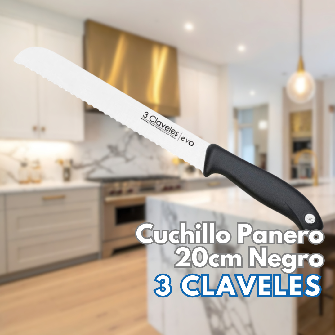 Cuchillo Panero 20 CM - 3 CLAVELES