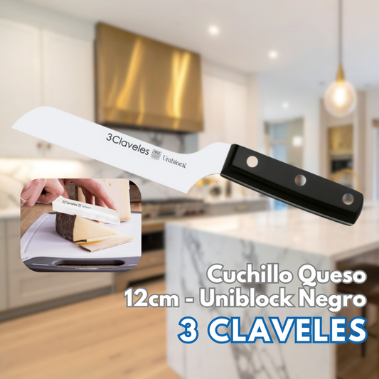 Cuchillo Queso Uniblock 12Cm - 3 Claveles