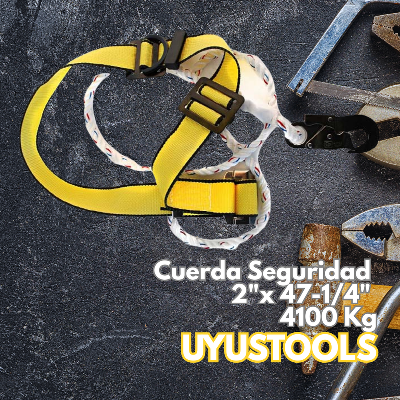 Cuerda Seguridad 2" x 47-1/4" 4100 Kg