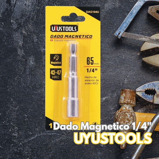 Dado Magnetico 1/4"