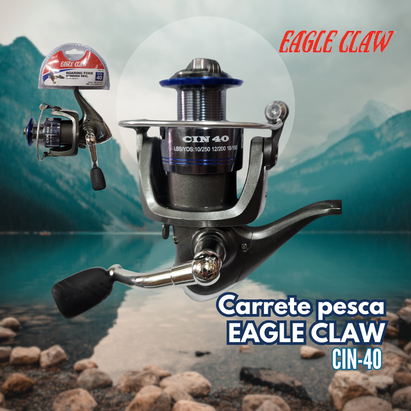 Carrete pesca EAGLE CLAW CIN-40