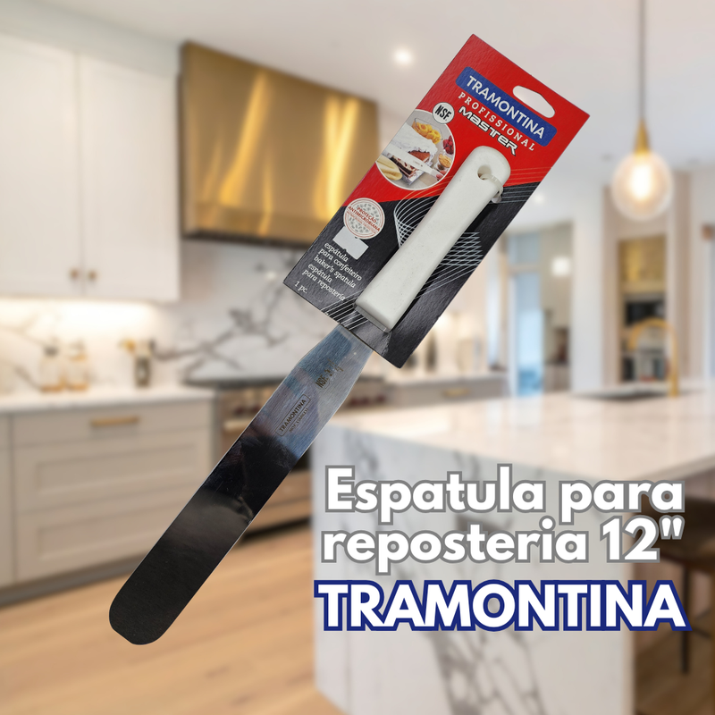 ESPATULA PARA REPOSTERIA 12" TRAMONTINA