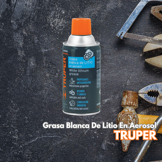 Grasa Blanca De Litio En Aerosol