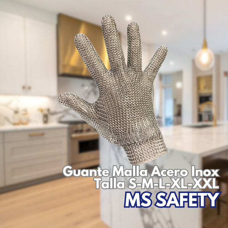 Guante Malla Acero Inox - MS SAFETY