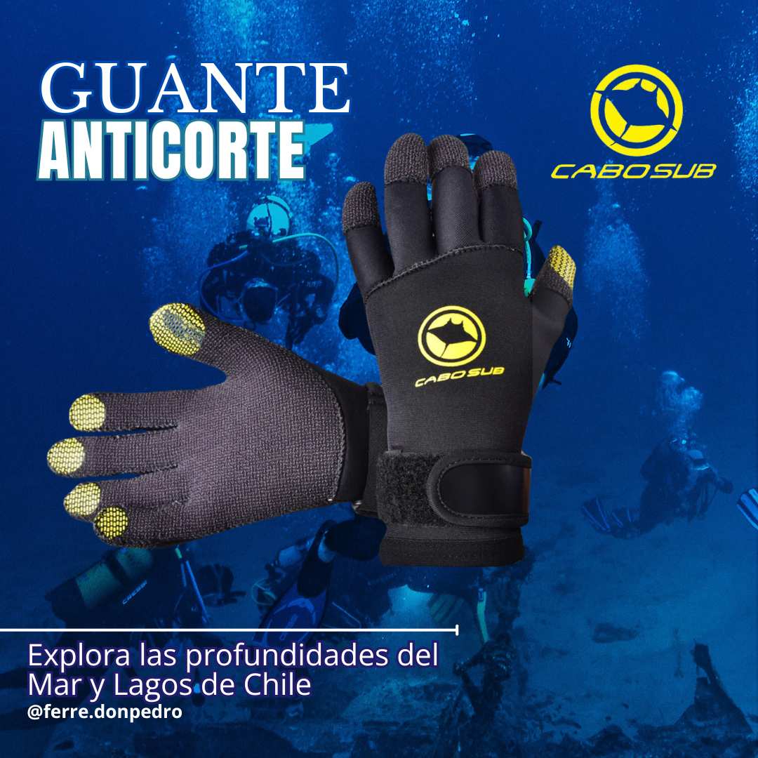 Guantes Buceo Anticorte 5mm