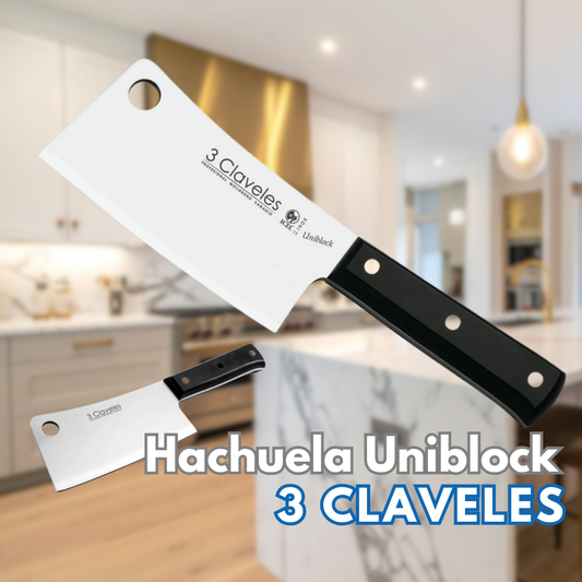 Hachuela 15Cm NEGRO - 3 Claveles