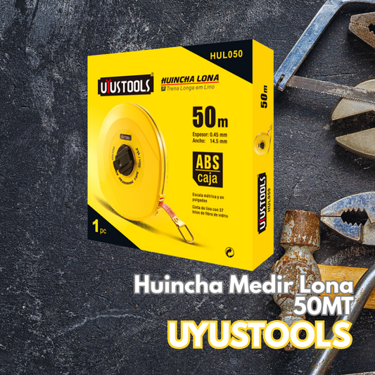 Huincha Lona Con Mango 50 MT