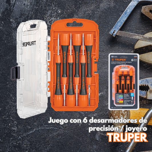 Juego De Desarmadores De Joyero 6PCS