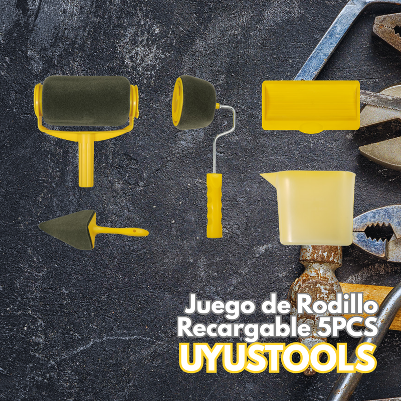 Juego de Rodillo Recargable 5PCS