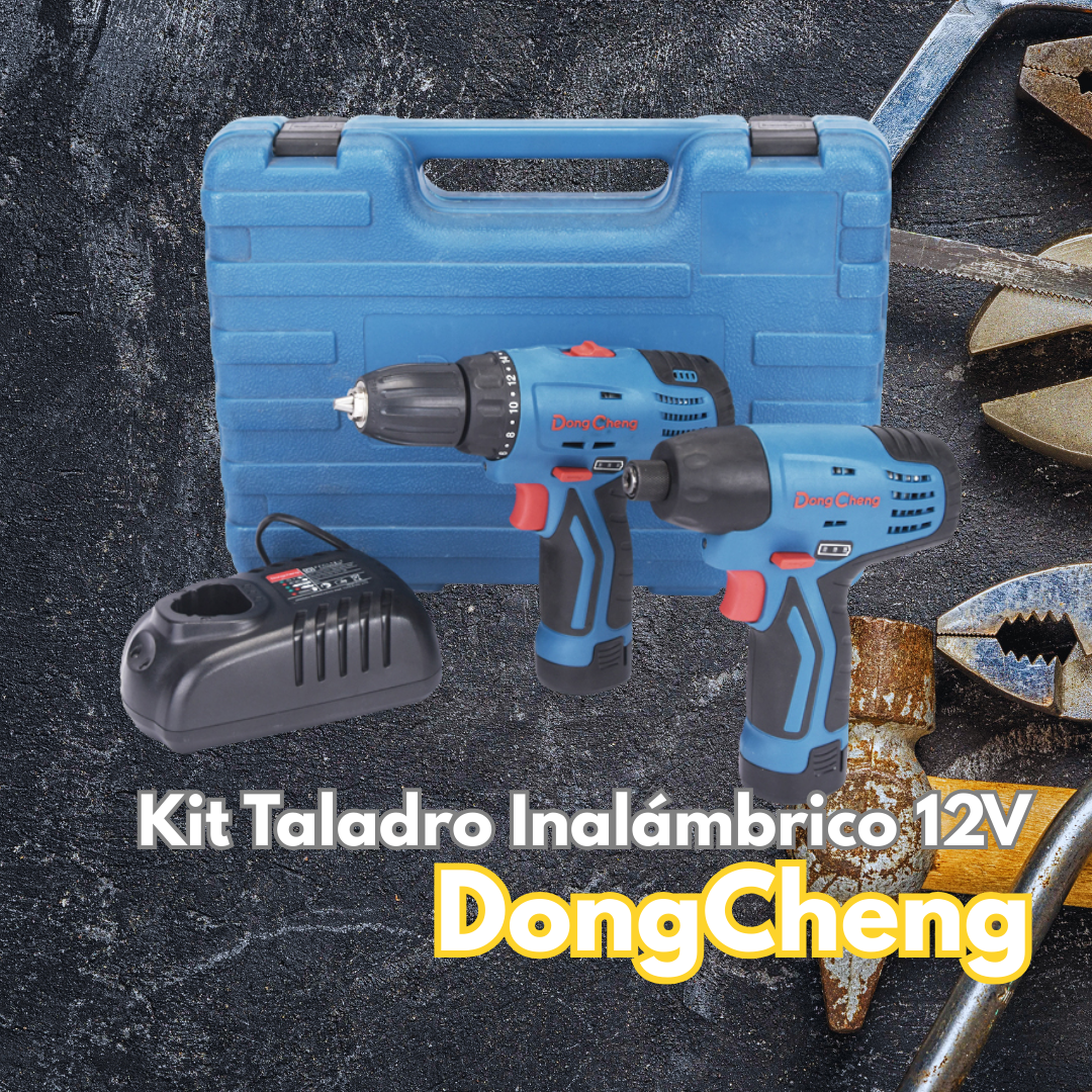 Kit Taladro Inalambrico 12V