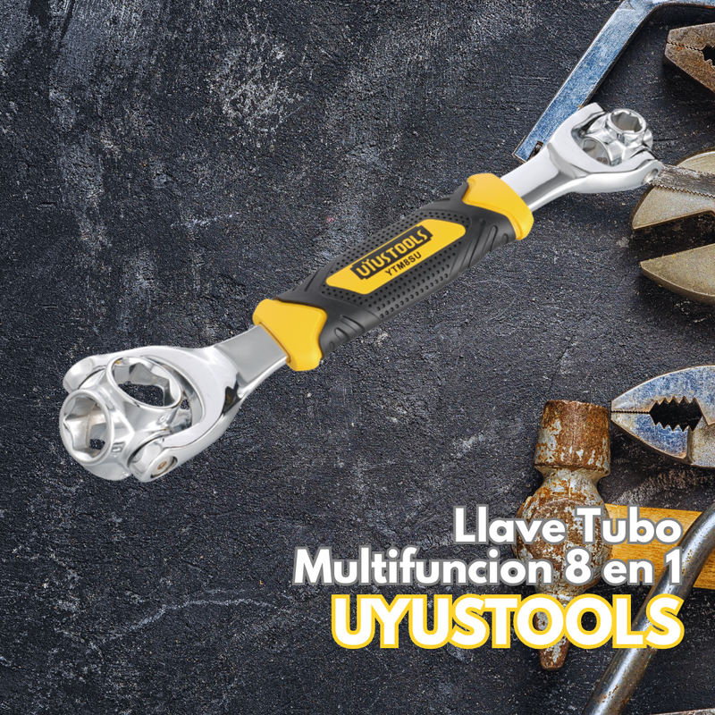 Llave Tubo Multifuncion 8 en 1