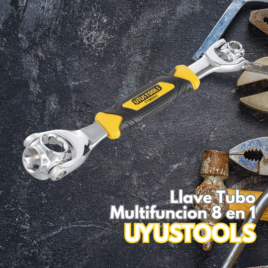 Llave Tubo Multifuncion 8 en 1