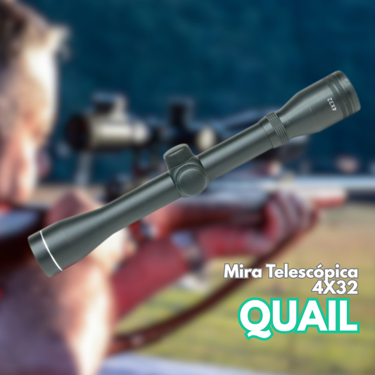 MIRA TELÉSCOPICA QUAIL 4 X 32