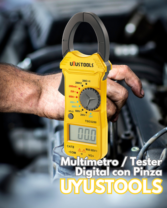Multímetro Digital Con Pinza - UYUSTOOLS