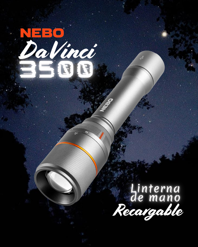 LINTERNA NEBO DAVINCI 3500