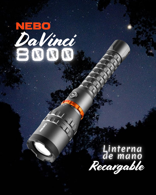 LINTERNA NEBO DAVINCI 8000