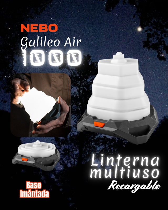 LINTERNA NEBO GALILEO AIR 1000