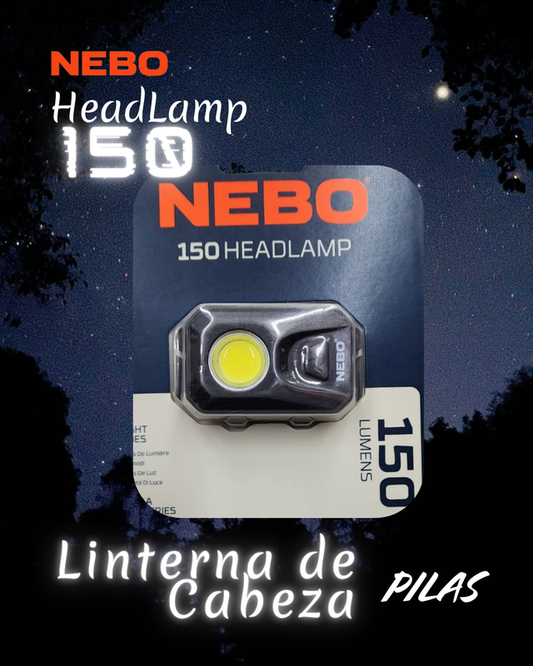 Linterna NEBO 150 Headlamp