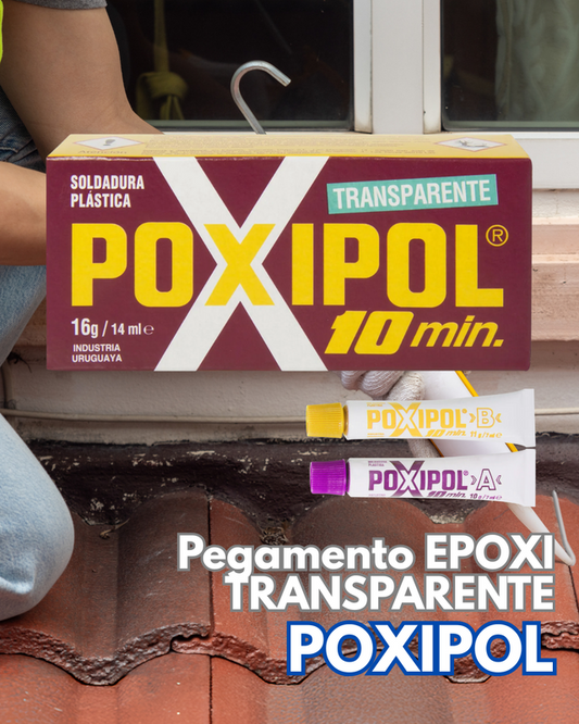 POXIPOL TRANSPARENTE 21G