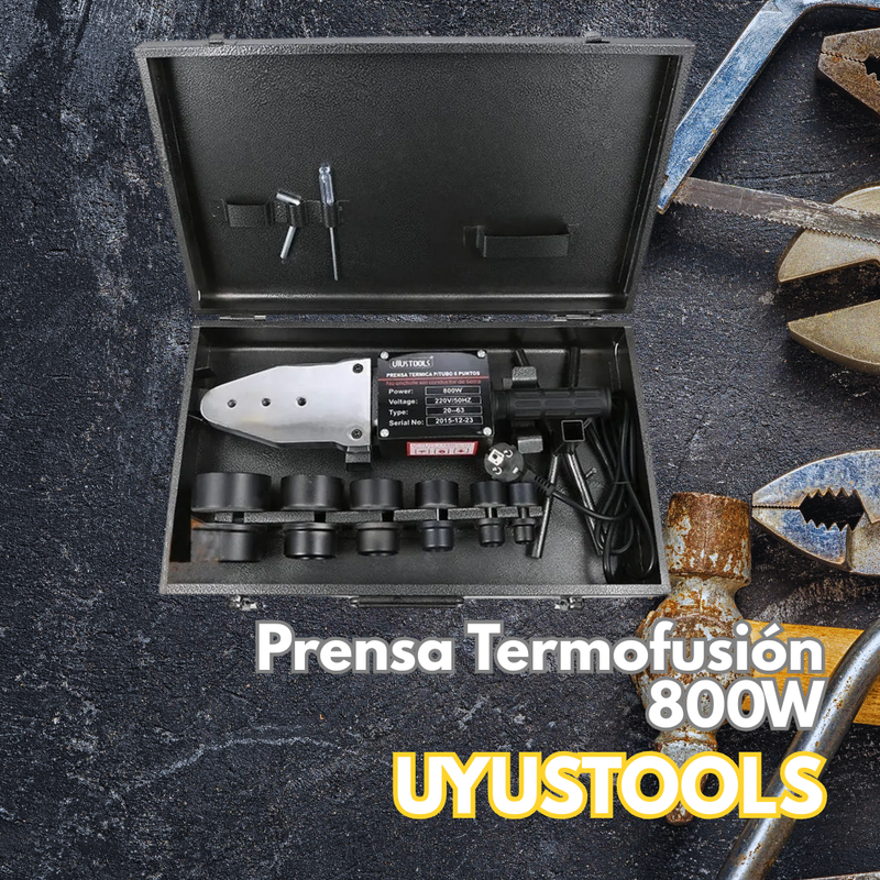 Prensa Termofusion 800W