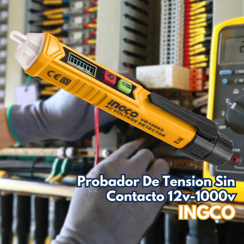 Probador De Tension Sin Contacto 12v-1000v