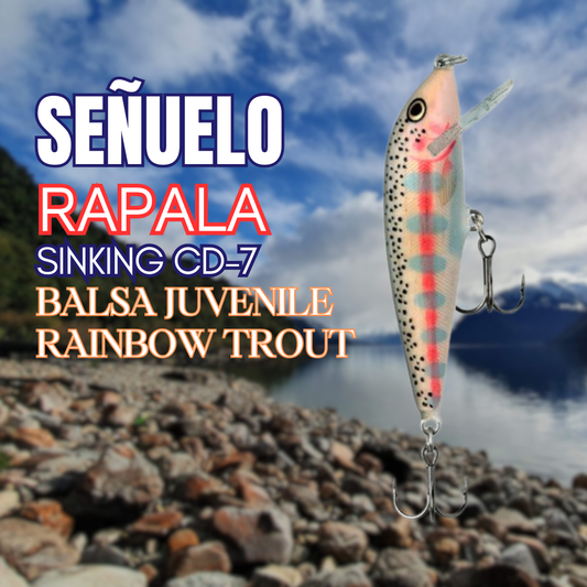 Rapala Sinking CD-7 Balsa Juvenile RT