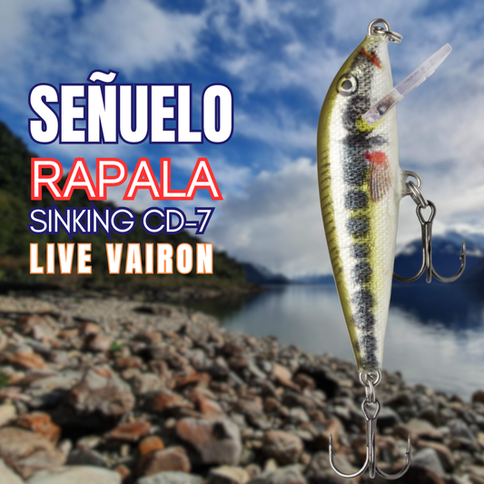 Rapala Sinking CD-7 Live Vairon