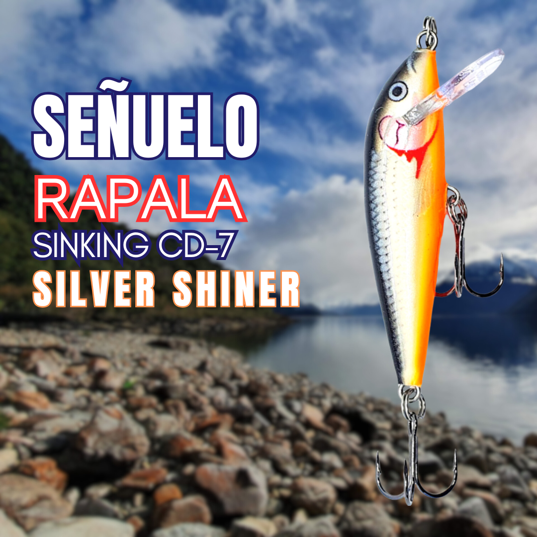 Rapala Sinking CD-7 Silver Shiner