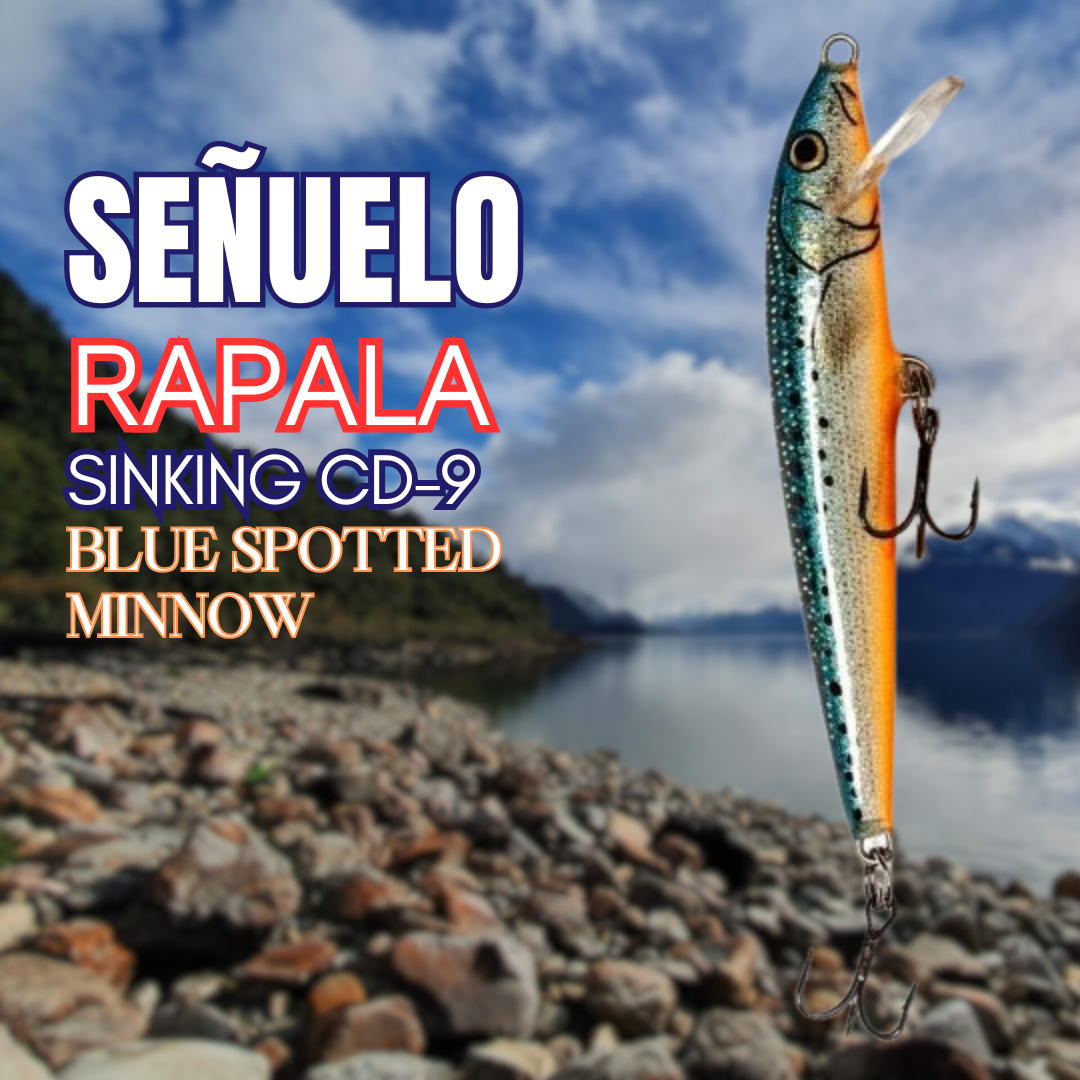 Rapala Sinking CD-9 Blue Spotted Minnow