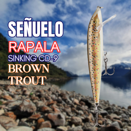 Rapala Sinking CD-9 Brown Trout