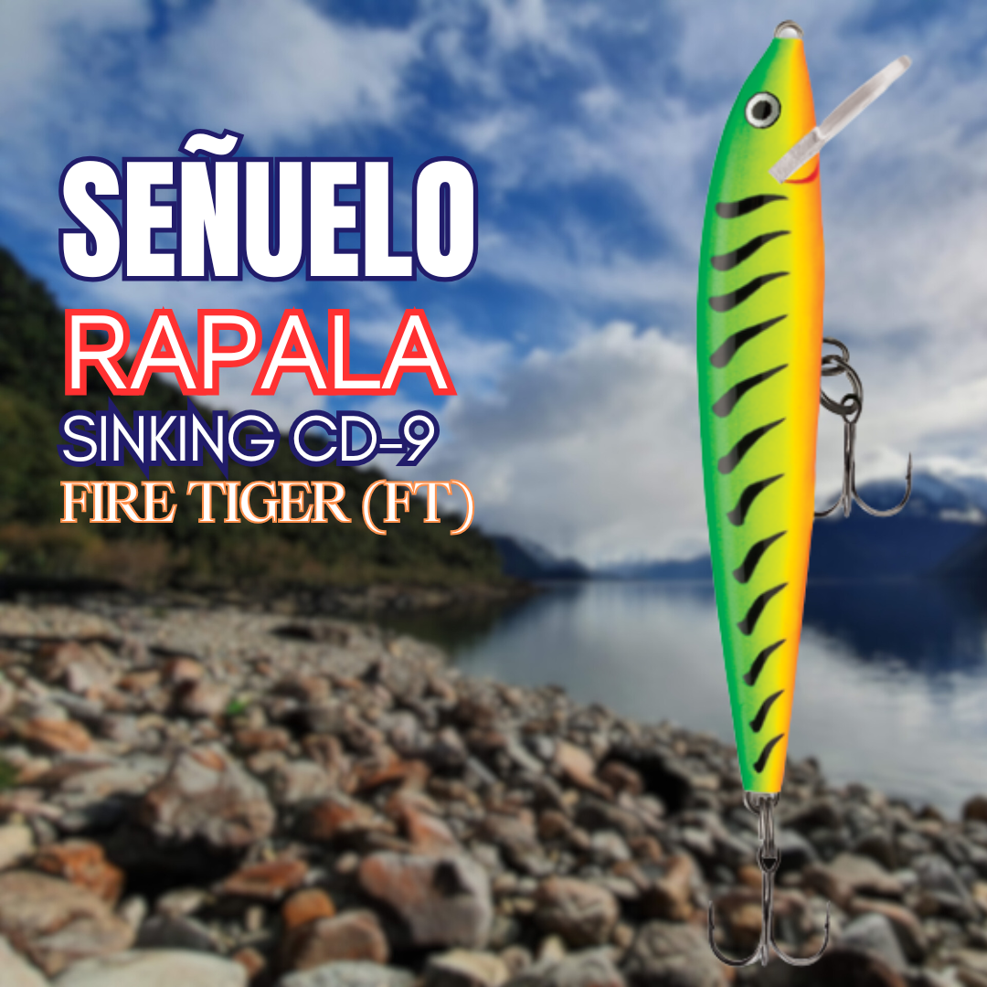 Rapala Sinking CD-9 Firetiger